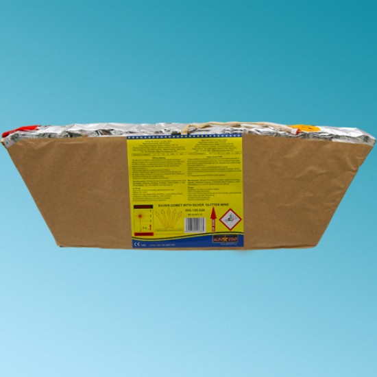 Πυροτέχνημα 13 βολών Silver Comet (2S- CRN)ΚΑΤ. F4 Πυροτέχνημα 13 βολών Silver Comet (2S- CRN)ΚΑΤ. F4