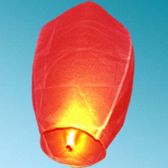 Ιπτάμενο Φαναράκι 108 x 60 x 40 cm Κόκκινο Ιπτάμενο Φαναράκι 108 x 60 x 40 cm Κόκκινο