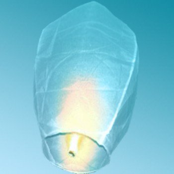 Ιπτάμενο Φαναράκι 108 x 60 x 40 cm Σιέλ