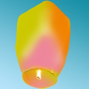 Ιπτάμενο Φαναράκι 108 x 60 x 40 cm Τρίχρωμο