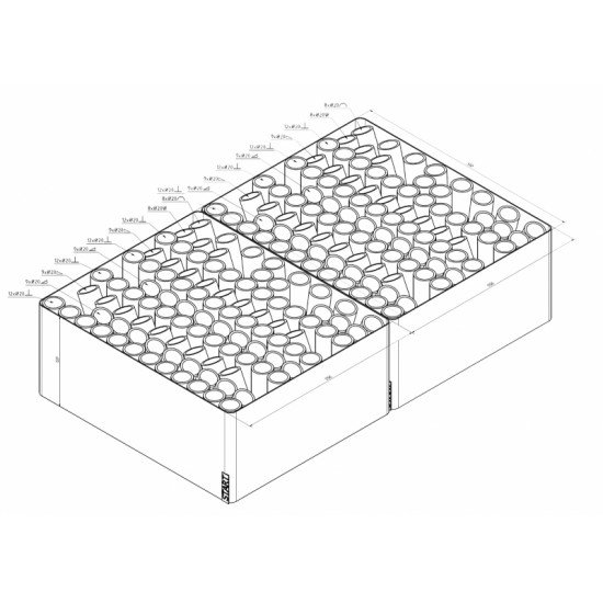 Εναέριο Πυροτέχνημα Turbo 200 βολές Εναέριο Πυροτέχνημα Turbo 200 βολές