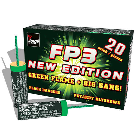 FP3 New Edition - Green Flame Flash banger