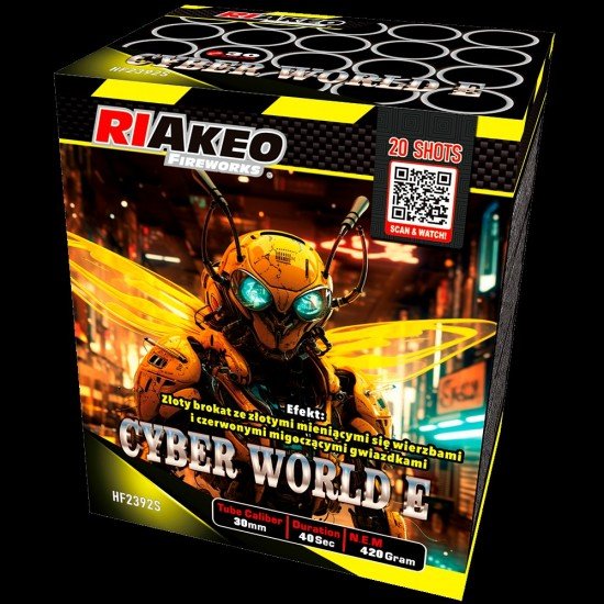 ΠΥΡΟΤΕΧΝΗΜΑΤΑ 20 ΒΟΛΕΣ RIAKEO CYBER WORLD 