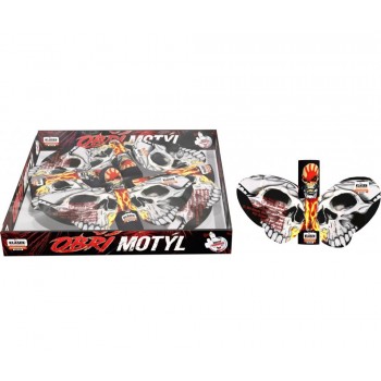 Παιδικό Πυροτέχνημα - Πεταλούδες Μεγάλες Red Tail To Red Wave Crackling (4 τεμάχια)