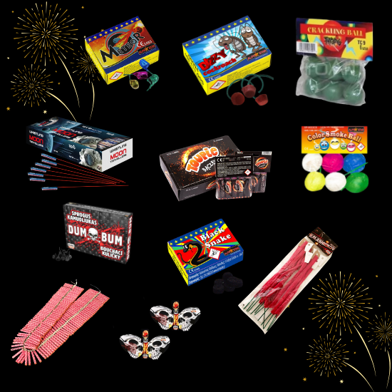 Fireworks "ΜΠΑΜ!" (πακέτο 12 προϊόντων)