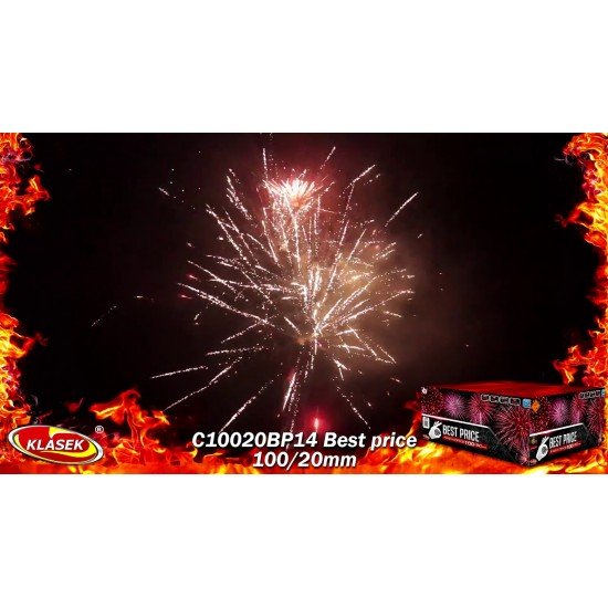 Πυροτεχνήματα 100 βολών Best Price Vendeta