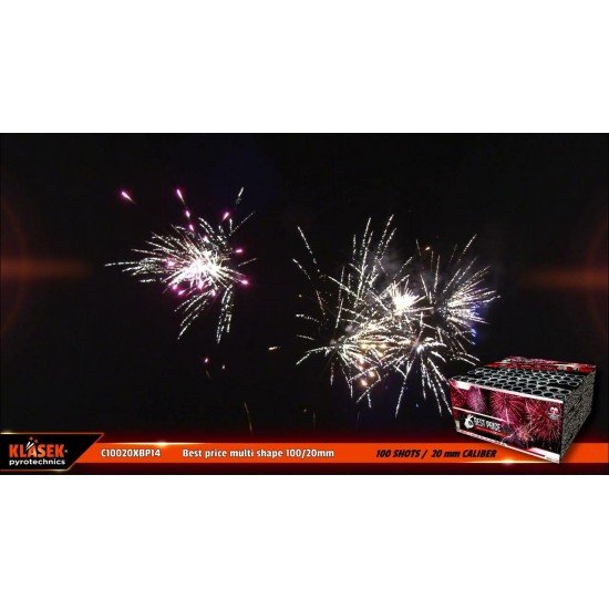 Πυροτεχνήματα 100 βολών Best price multi shape Πυροτεχνήματα 100 βολών Best price multi shape