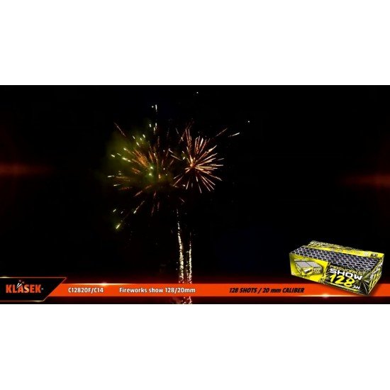 Πυροτεχνήματα 128 βολών Fireworks show