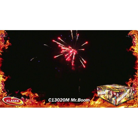 Πυροτεχνήματα 130 βολών Mr Boom