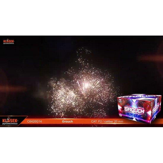 Πυροτεχνήματα 64 βολών GROUCH