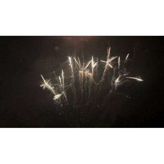 Πυροτεχνήματα Bεντάλια 49 βολών Titanium Crackling Crossette