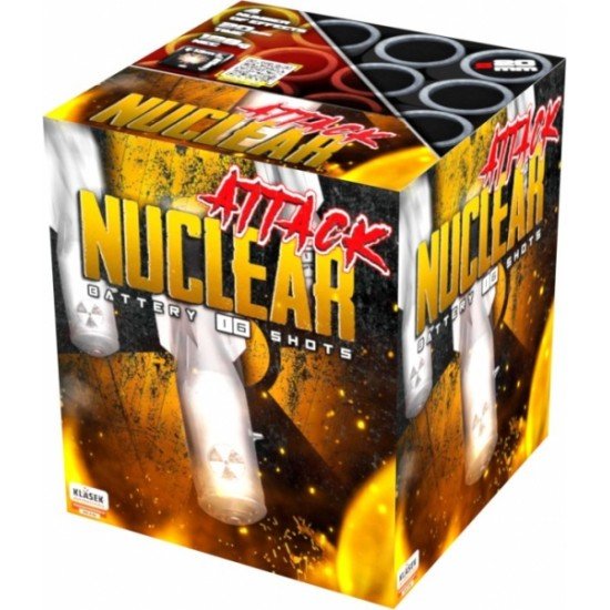 Πυροτεχνήματα 16 βολών Nuclear Attack Πυροτεχνήματα 16 βολών Nuclear Attack
