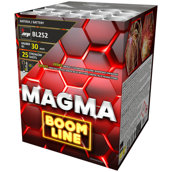 Πυροτεχνήματα 25 βολών MAGMA