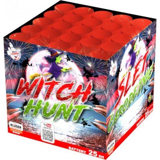 Πυροτεχνήματα 25 βολών WITCH HUNT Πυροτεχνήματα 25 βολών WITCH HUNT
