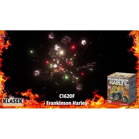 Πυροτεχνήματα 16 βολών Frankinson Harley