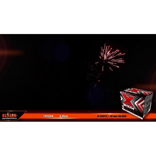 Πυροτεχνήματα 16 βολών X Show