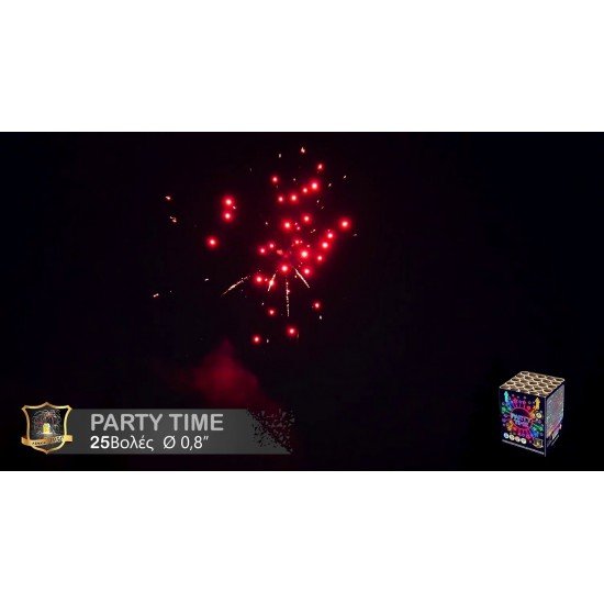 Πυροτεχνήματα 25 βολών Party Time