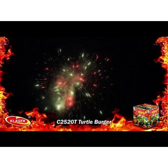Πυροτεχνήματα 25 βολών Turtle Burger