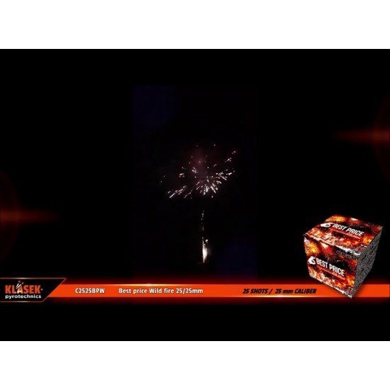 Πυροτεχνήματα 25 βολών Wild fire