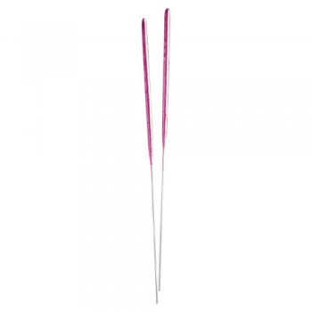 Στικάκια Sparkles 18cm – Ροζ Glitter (10 Τεμ)