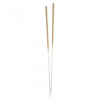 Στικάκια Sparkles 18cm – Χρυσό Glitter (10 τεμ)