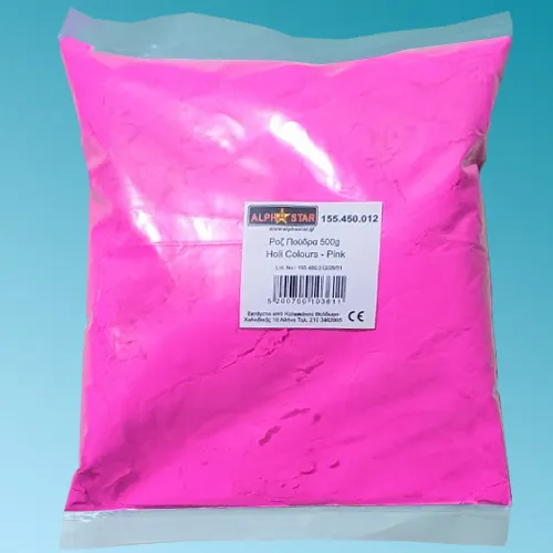 Ροζ Πούδρα Holi Powder 500g
