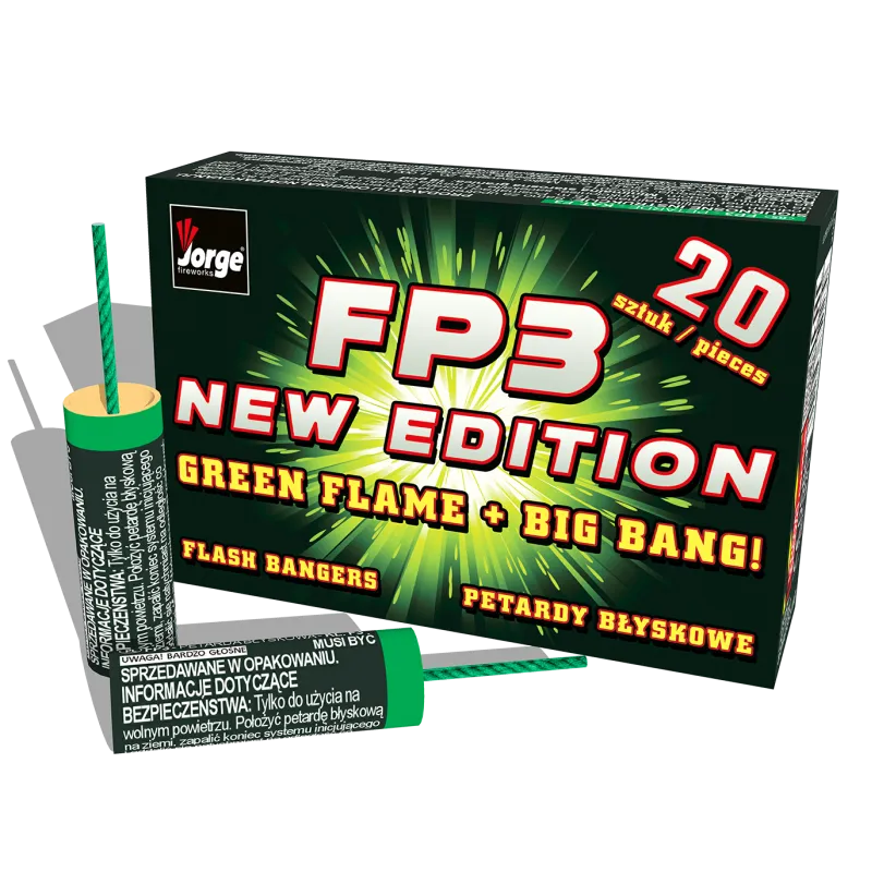 FP3 New Edition - Green Flame Flash banger