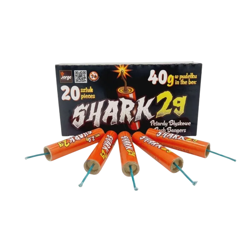 FP6 SHARK 2G - Δυναμιτάκια Ισχυρού Κρότου (20 τεμάχια)