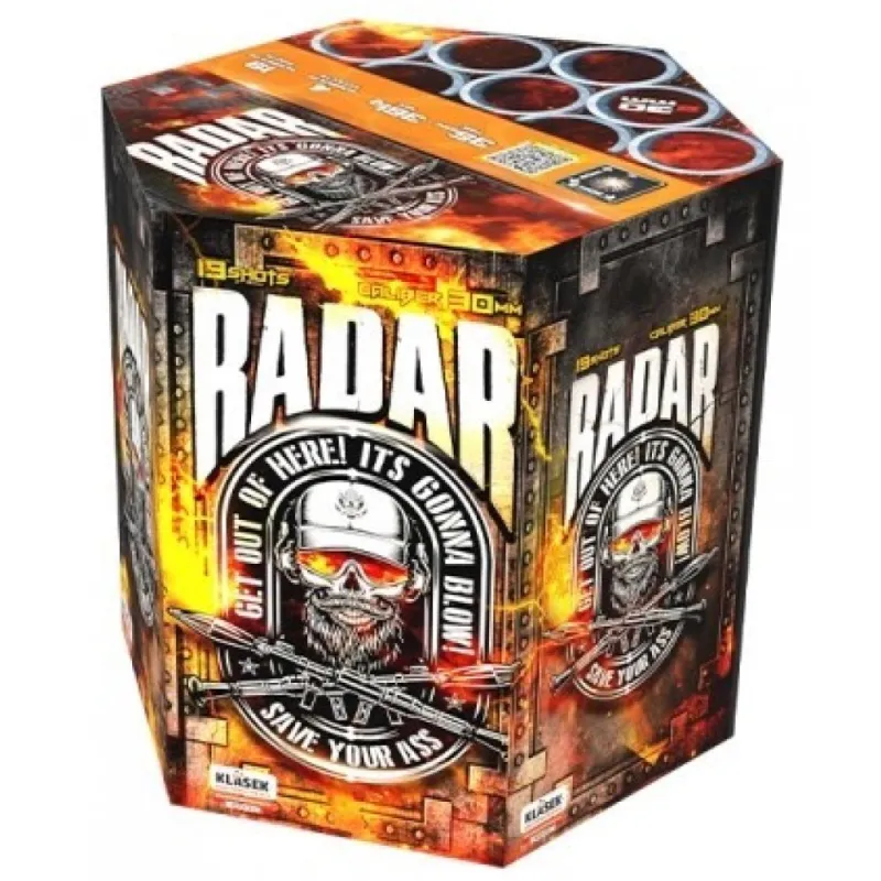 Πυροτεχνήματα 19 βολών Radar