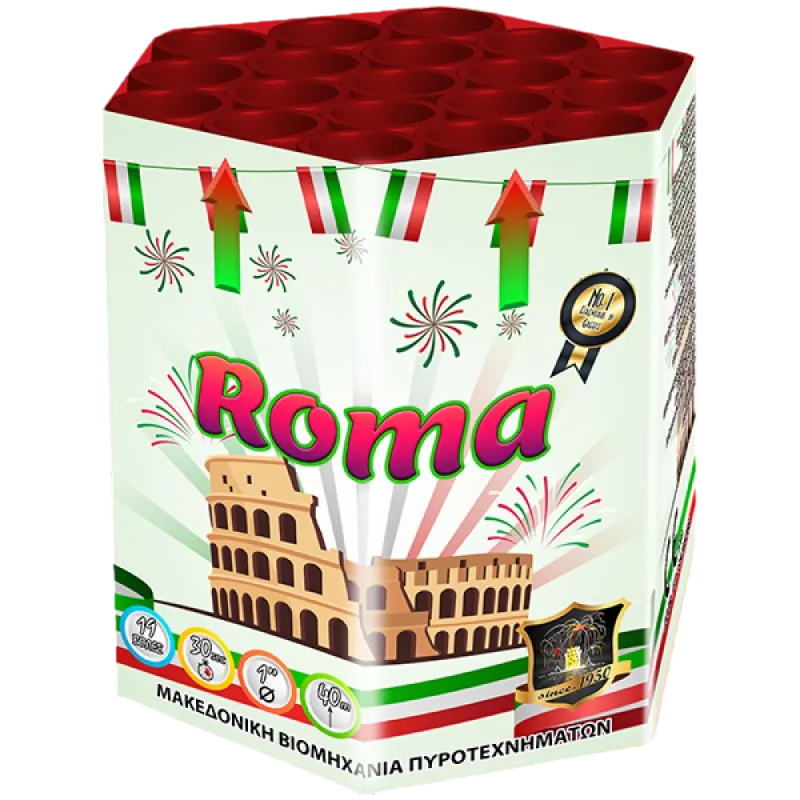 Πυροτεχνήματα 19 βολών Roma