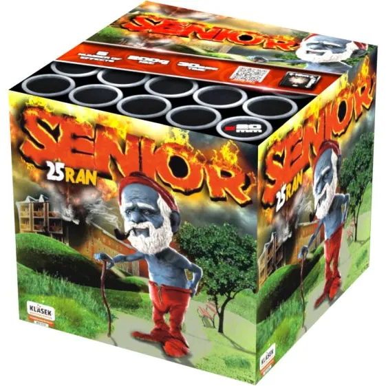 Πυροτεχνήματα 25 βολών Senior