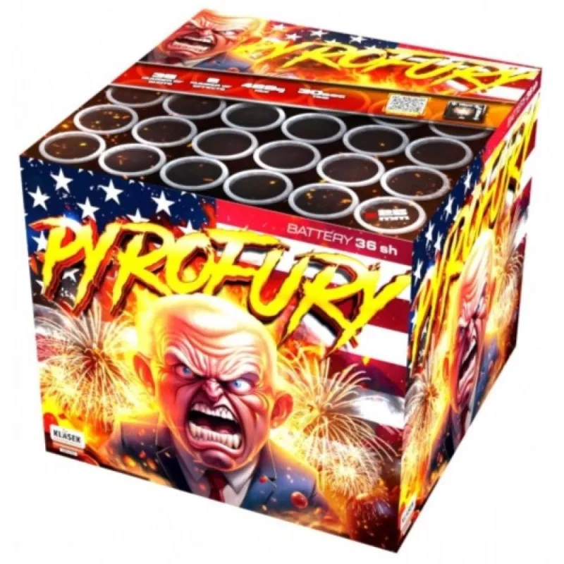 Πυροτεχνήματα 36 βολών Pyro Fury