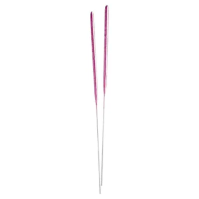Στικάκια Sparkles 18cm – Ροζ Glitter (10 Τεμ)