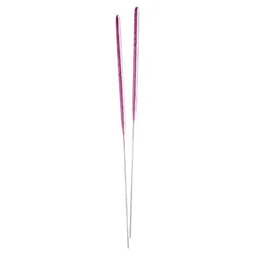 Στικάκια Sparkles 18cm – Ροζ Glitter (10 Τεμ)