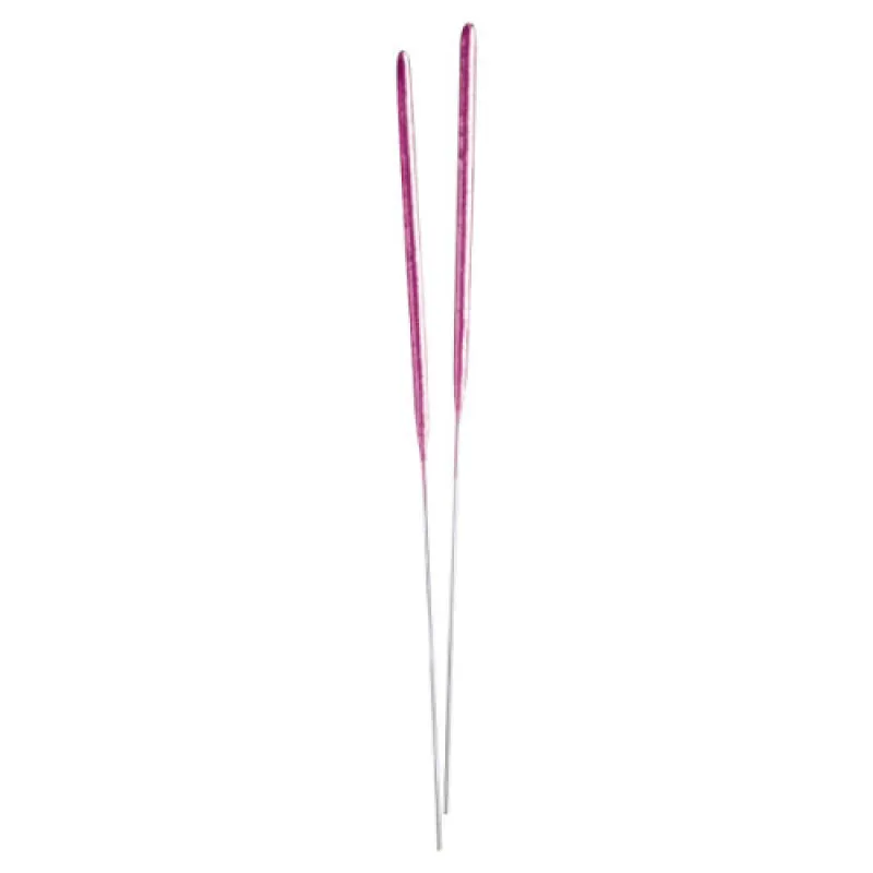 Στικάκια Sparkles 18cm – Ροζ Glitter (10 Τεμ)
