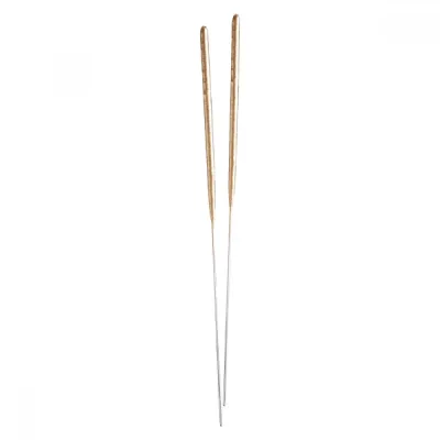 Στικάκια Sparkles 18cm – Χρυσό Glitter (10 τεμ)