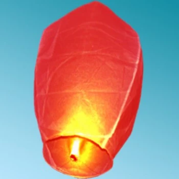 Ιπτάμενο Φαναράκι 108 x 60 x 40 cm Κόκκινο