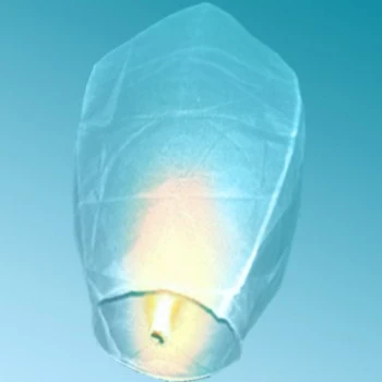 Ιπτάμενο Φαναράκι 108 x 60 x 40 cm Σιέλ