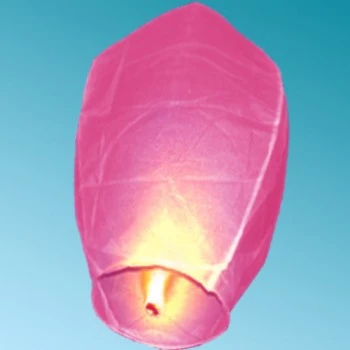 Ιπτάμενο Φαναράκι 108 x 60 x 40 cm Φούξια