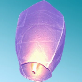 Ιπτάμενο Φαναράκι 108 x 60 x 40 cm Μωβ