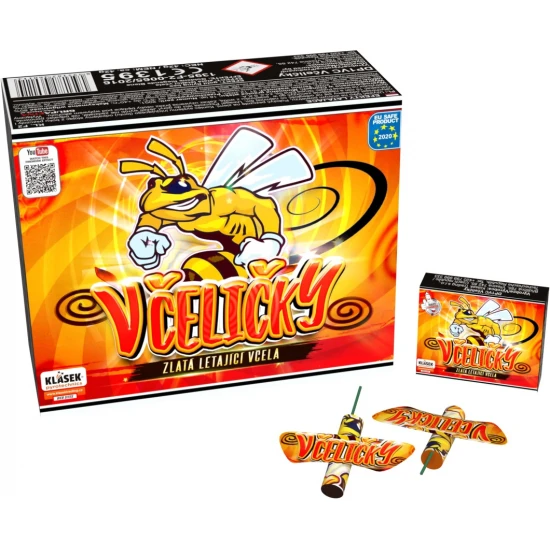 Παιδικό Πυροτέχνημα - Μελισσάκια Gold Flying Bee (15 τεμάχια) Παιδικό Πυροτέχνημα - Μελισσάκια Gold Flying Bee (15 τεμάχια)