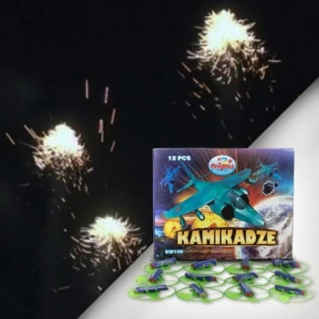 Παιδικό Πυροτέχνημα - Καμικάζι Αεροπλάνο Έκρηξης (6 τεμάχια)