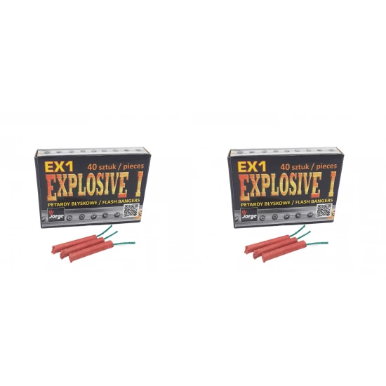 EXPLOSIVE 1 - Δυναμιτάκια (40 τεμάχια) Προσφορά 1+1
