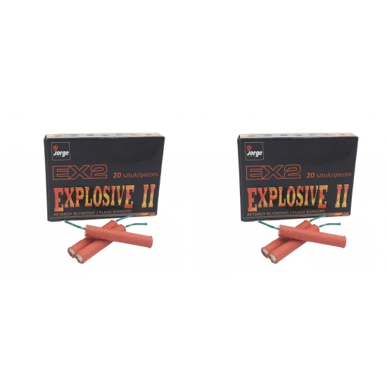 EXPLOSIVE 2 - Δυναμιτάκια (20 τεμάχια) Προσφορά 1+1