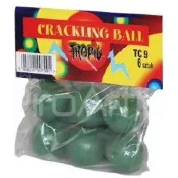 Παιδικό Πυροτέχνημα - Crackling ball μπαλάκι TC9 (6 τεμάχια)
