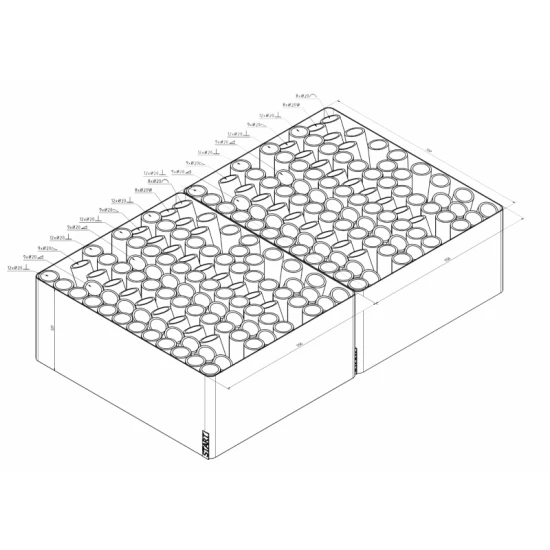 Πυροτεχνήματα 200 βολών Profi Show Multi Shape