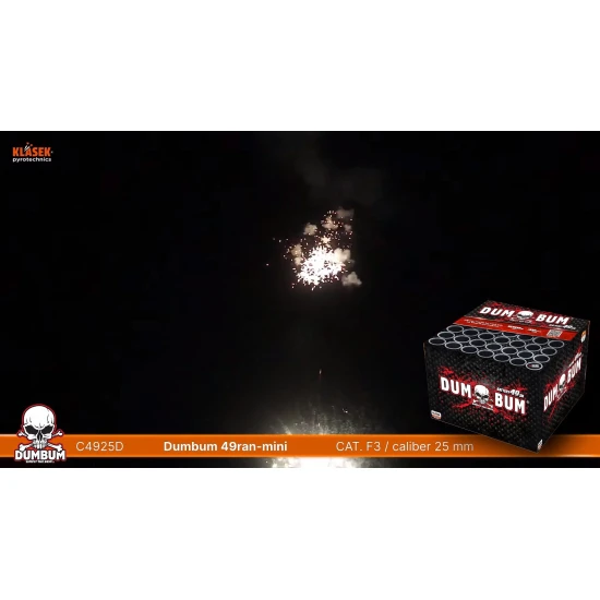 Πυροτεχνήματα 49 βολών Dum Bum ΙΣΧΥΡΟΥ ΚΡΟΤΟΥ Πυροτεχνήματα 49 βολών Dum Bum ΙΣΧΥΡΟΥ ΚΡΟΤΟΥ