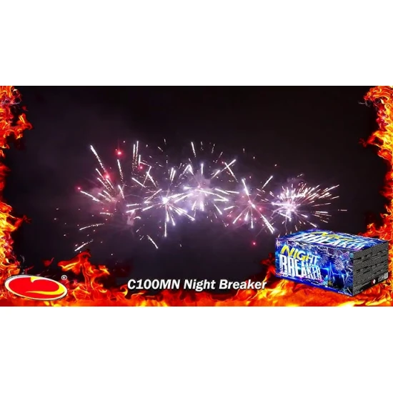 Πυροτεχνήματα 100 βολών Night breaker Πυροτεχνήματα 100 βολών Night breaker