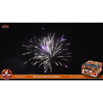 Πυροτεχνήματα 64 βολών Best price Wild fire
