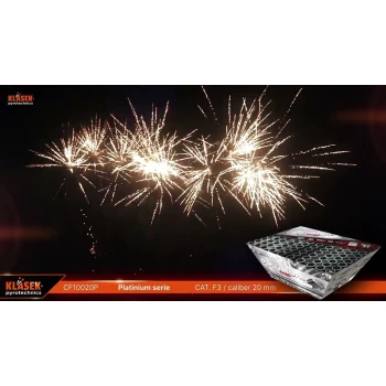 Πυροτεχνήματα Bεντάλια 100 βολών Platinium Series